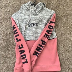 Pink hoodie